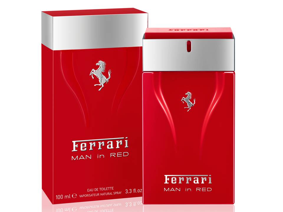 Man in Red by Ferrari EDT TESTER  100 ML.
